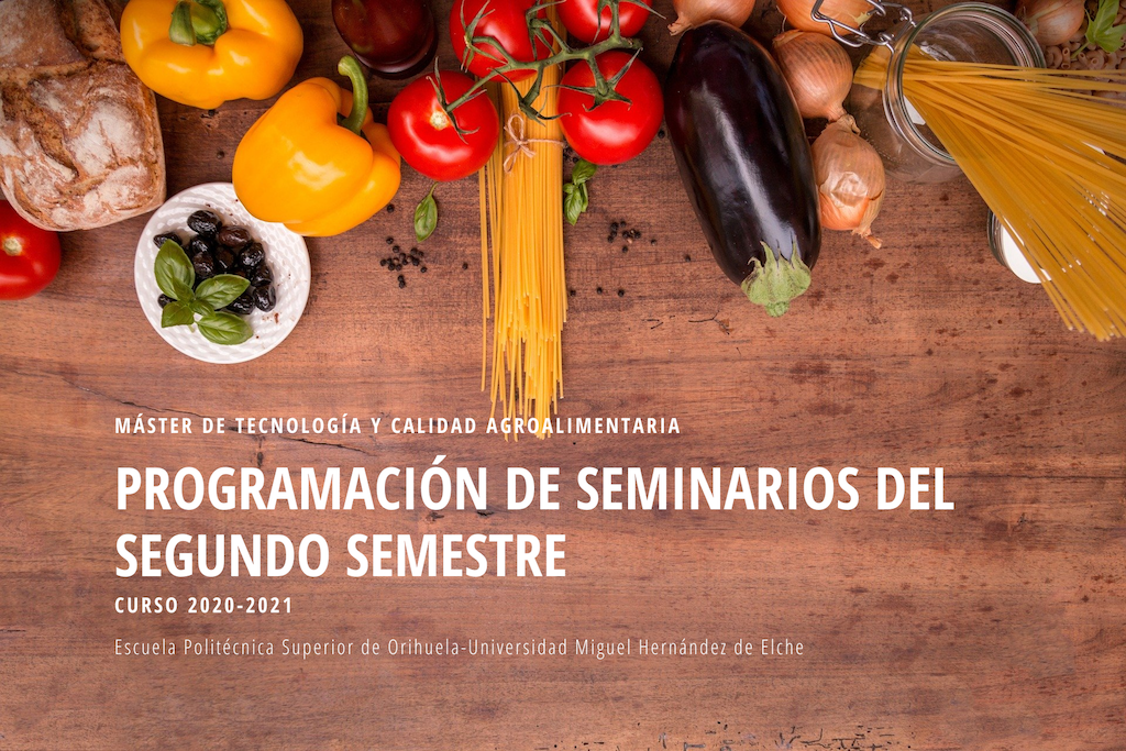 PROGRAMACIÓN DE SEMINARIOS DEL SEGUNDO SEMESTRE