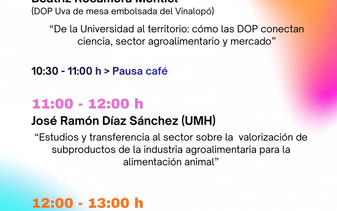 Actividades docentes: seminarios MUTCA 2026