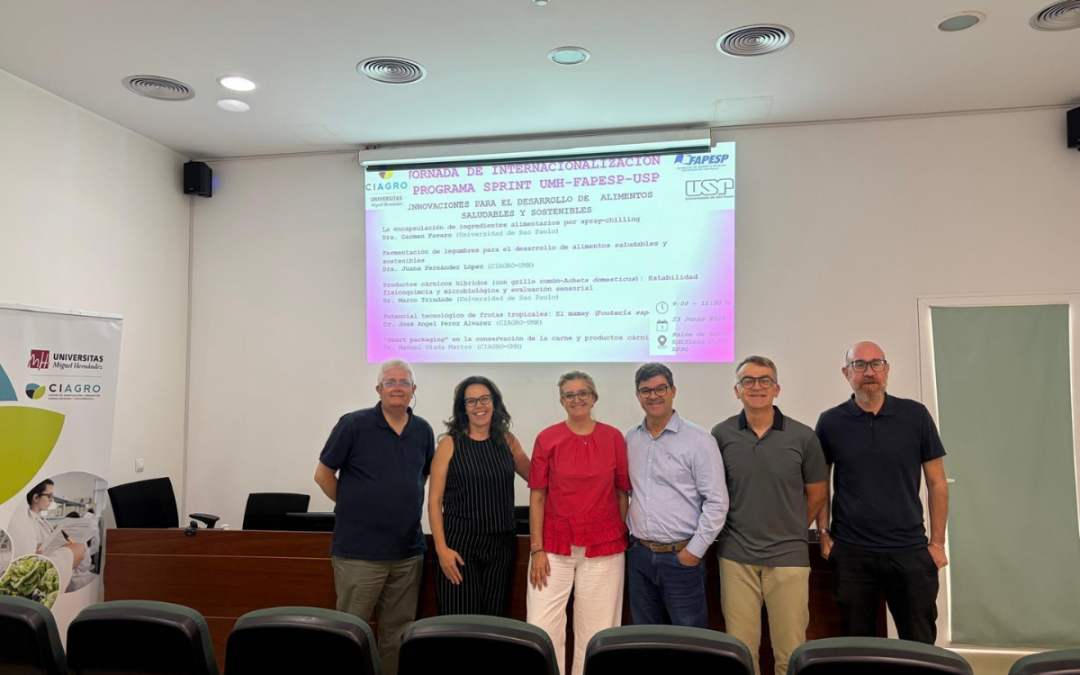 La UMH y la Universidad de São Paulo impulsan la innovación en tecnología y calidad agroalimentaria